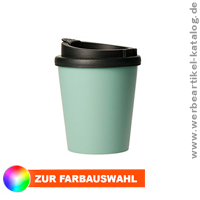 Bio-Kaffeebecher PremiumPlus, small, Werbeartikel für Nachhaltigkeit, Made in Germany. Bio-Kaffeebecher PremiumPlus, small, Werbeartikel für Nachhaltigkeit, Made in Germany.